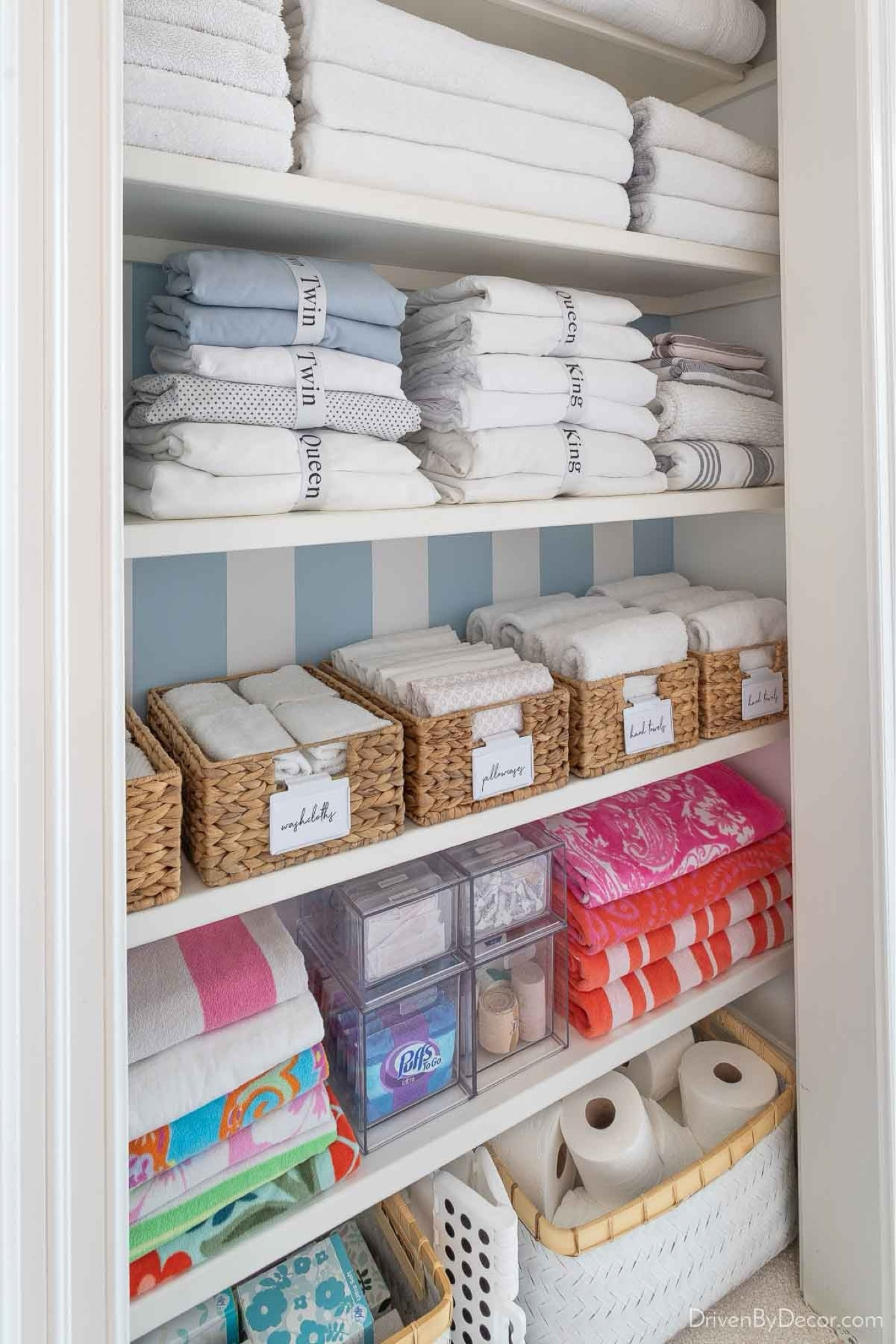 Sharing everything I used to organize my linen closet! 

#LTKHome #LTKFindsUnder100 #LTKFindsUnder50