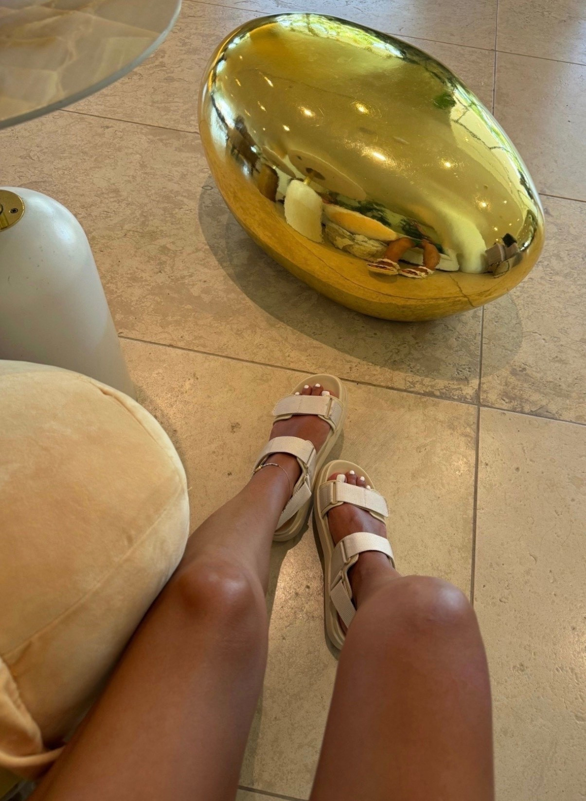 these sandals have officially become my most-worn pair 🤍 comfy enough for all-day wear and neutral enough to go with literally everything. one of those finds you’ll keep reaching for.

#summerstyle #everydaysandals #neutralfashion #comfystyle #vacationoutfit #shoefinds #casualstyle #fashionfavorites #ltkstyle #springtosummerfashion

#LTKdayinmylife #LTKSeasonal #LTKOver40