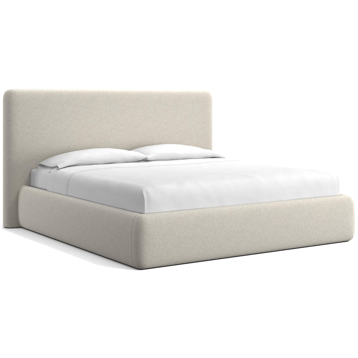 Anneli Upholstered King Bed + Reviews | Crate & Barrel | Crate & Barrel