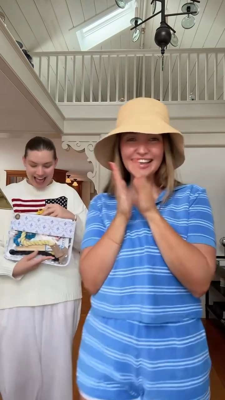 Now welcome my friends to the needlepoint community!!!! (They do have enough stretcher bars they’re in the other bag ok) 

 #LTKStyleTip