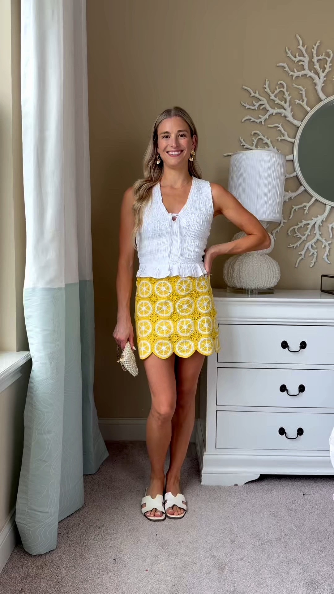 How cute is this crochet skirt! It’s fully lined, a stretchy waistband, and adorable! Wearing a size extra small fits true to size! Would be perfect as a summer outfit or a beach cover-up!💛💛💛💛💛💛💛💛💛💛 summer outfits. Beach vacation outfits. Vacation outfits beach. Swimsuit cover. Bikini cover. Pool cover-up. Beach cover-up. Summer skirt. Summer outfit ideas. Summer outfits.

#LTKgrwm #LTKootd