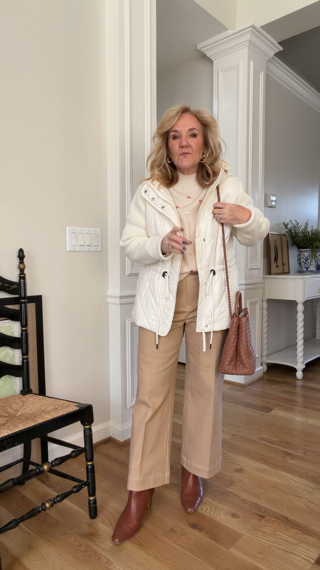 Everything is true to size, regular size 8/medium 
25% off Allie & Bess sitewide until the 31st with code NANETTE25

Business casual casual pants not jeans 

#LTKFindsUnder100 #LTKOver40 #LTKSaleAlert

#LTKFindsUnder100 #LTKSaleAlert #LTKOver40