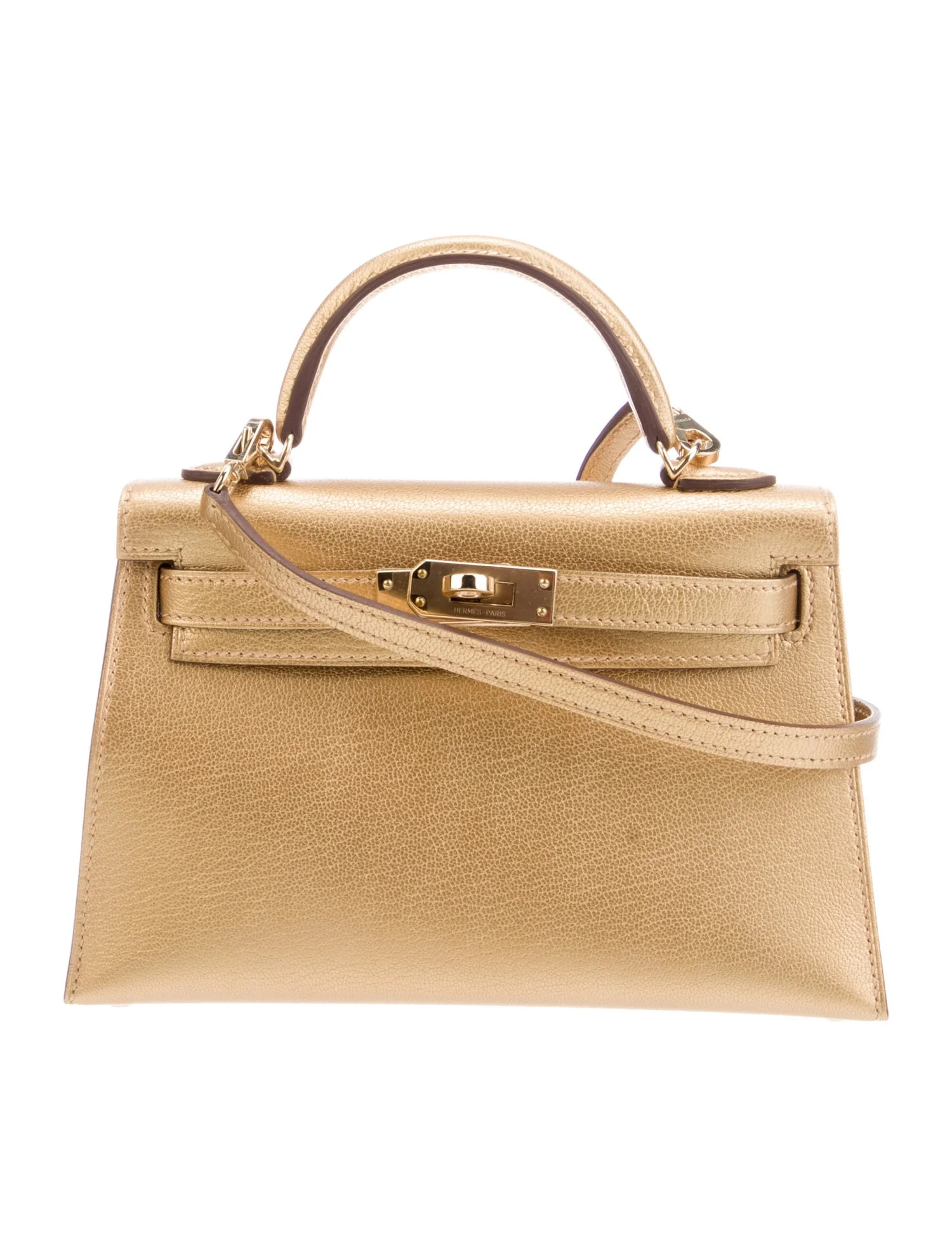 2025 Chevre Chamkilight Mini Kelly II Sellier 20 | The RealReal