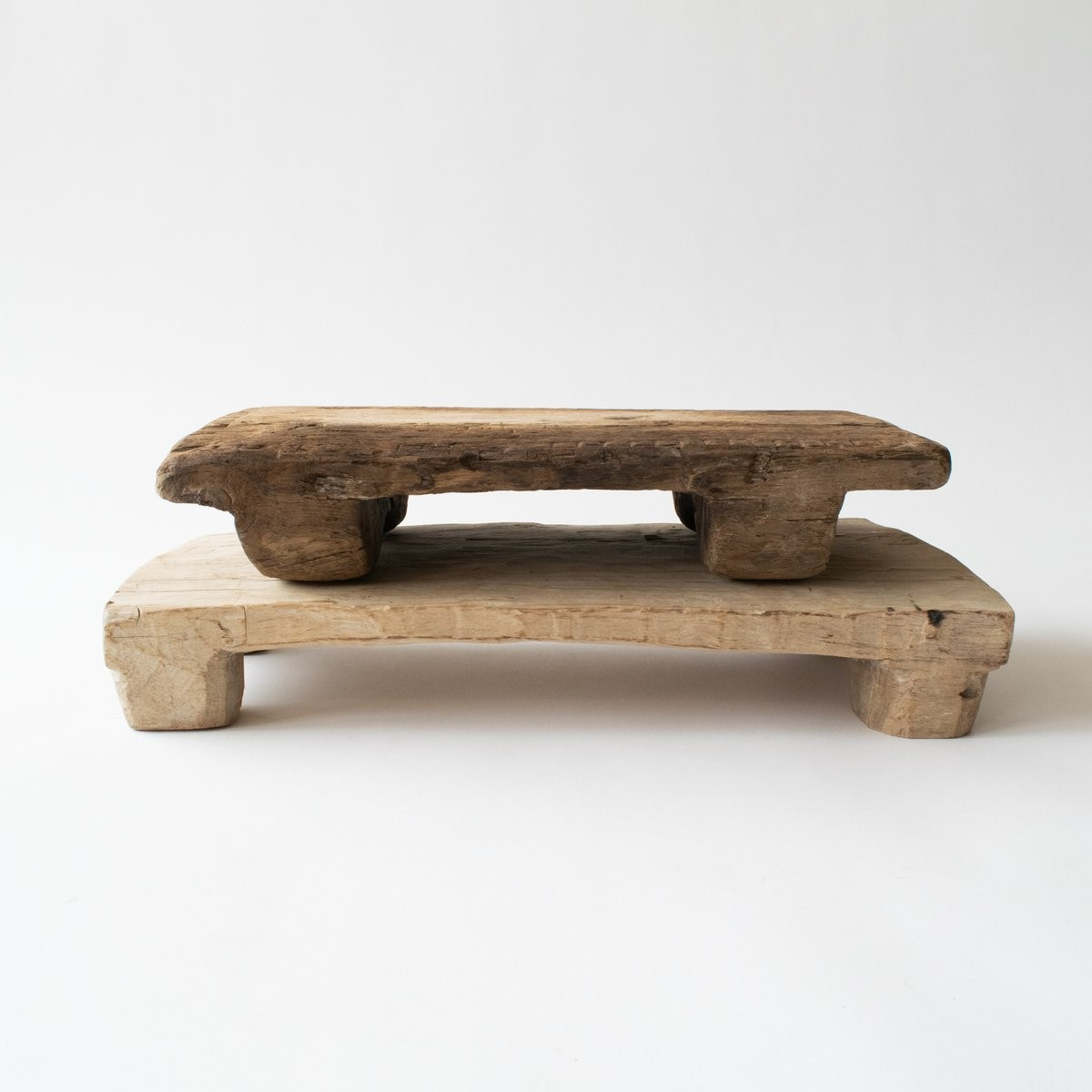 Antique Wood Pedestal | Stoffer Home