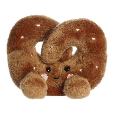Aurora Small Twist Pretzel Palm Pals Adorable Stuffed Animal Brown 5.5" | Target