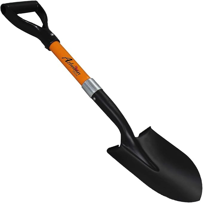 Ashman Short Handle Digging Shovel (1 Pack) Kids Beach Shovel, Shovel for Digging 27-inch with St... | Amazon (US)