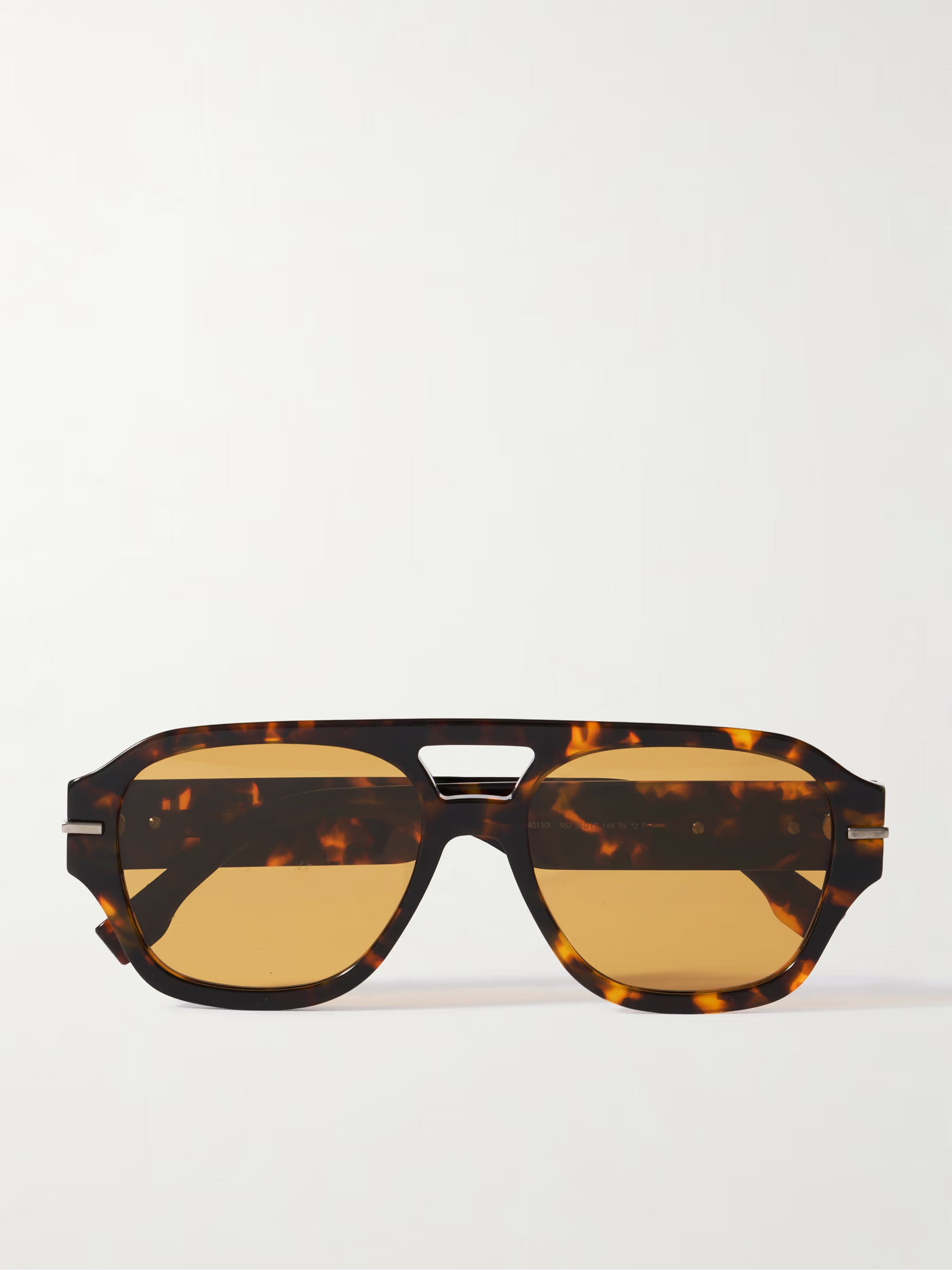Fendigraphy aviator-style tortoiseshell acetate sunglasses | NET-A-PORTER APAC