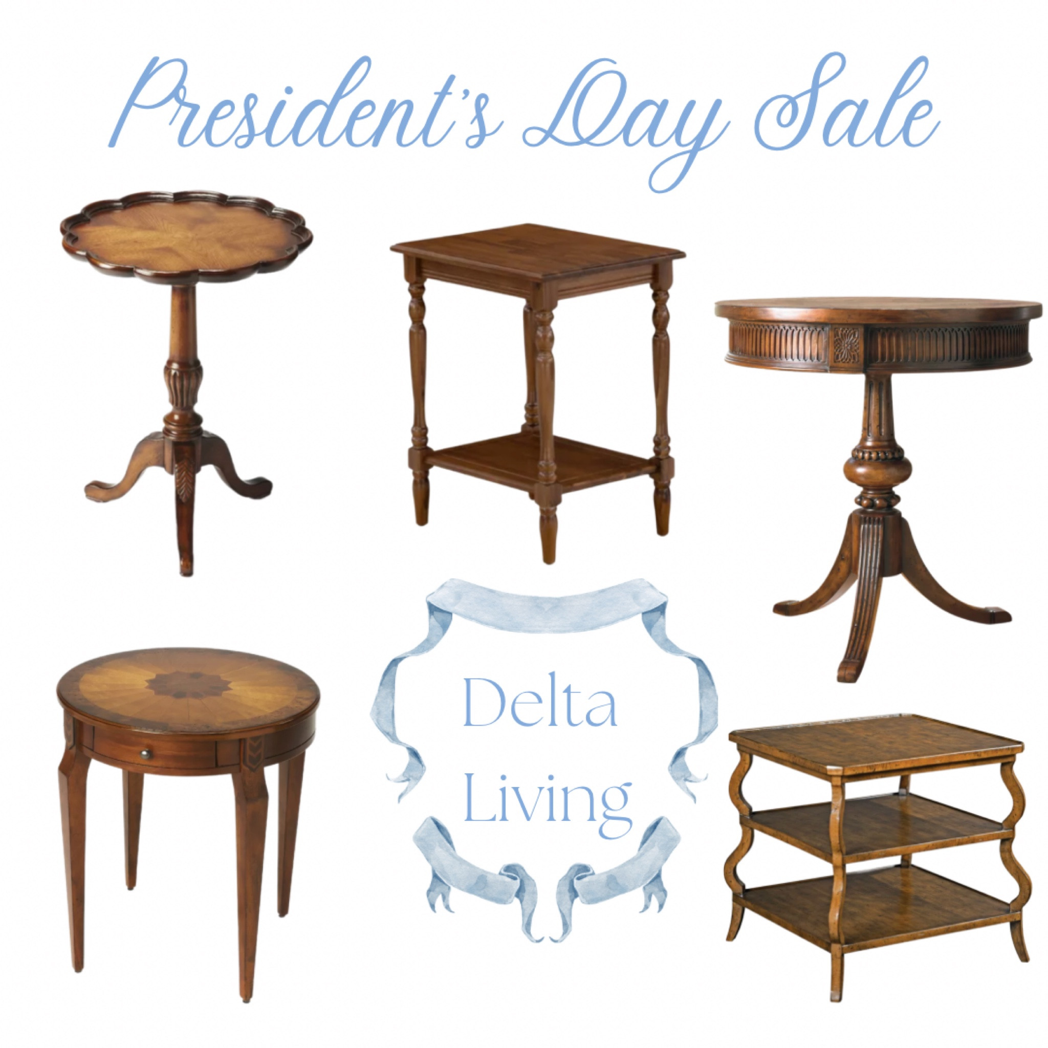 Side tables, end tables, wood side tables, pedestal tables, affordable end tables