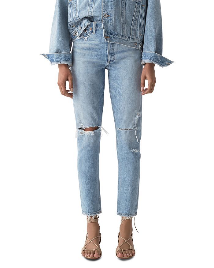 AGOLDE Jamie High Rise Tapered Jeans in Shakedown Women - Bloomingdale's | Bloomingdale's (US)