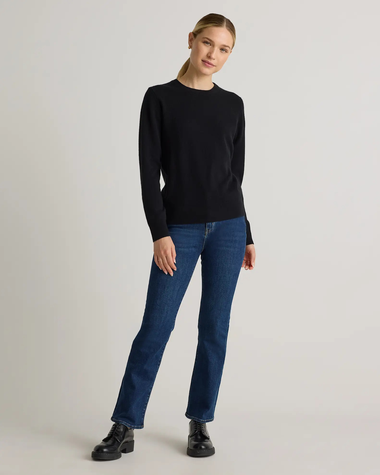 Mongolian Cashmere Crewneck Sweater | Quince