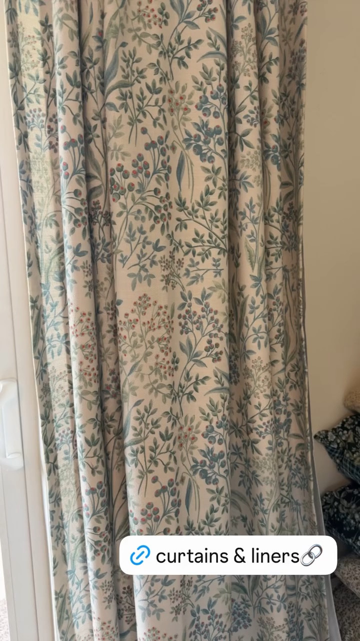 I love these curtains but they aren’t blackout curtains. So, I got these liners to hang behind them. They now fully block all the light. It’s amazing! I linked the curtains, liners and curtain rod I used  

#LTKstorytime #LTKHome