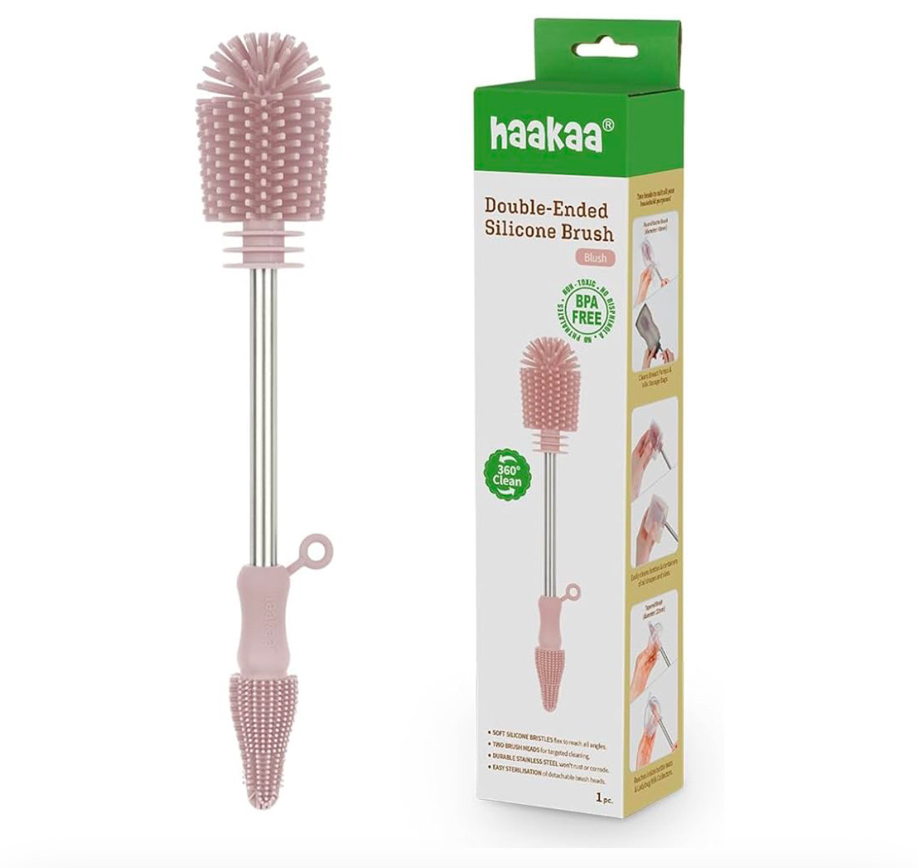 Haakaa silicone bottle brush

#LTKBaby