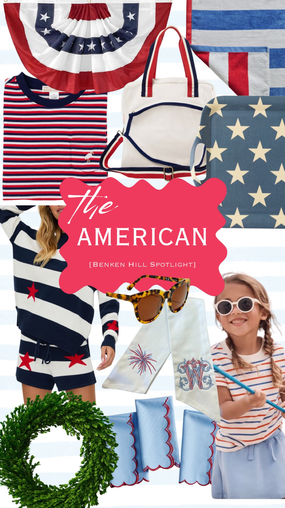 Memorial Day & 4th of July Edit! Summers here and so is all of the red, white and blue!! Here’s a round up of some summer favorites 

Summer finds // patriotic decor // American decor // pickleball // kids 4th of July // women’s 4th of July 

#LTKParties #LTKHome #LTKSeasonal