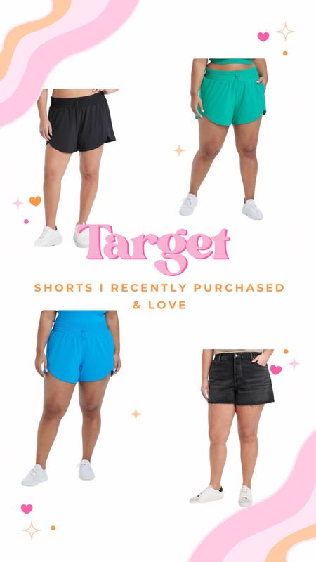 Target shorts I’ve purchased and love! Very size inclusive!! #targetstyle #targetplussize 

#LTKPlusSize #LTKSaleAlert #LTKMidsize