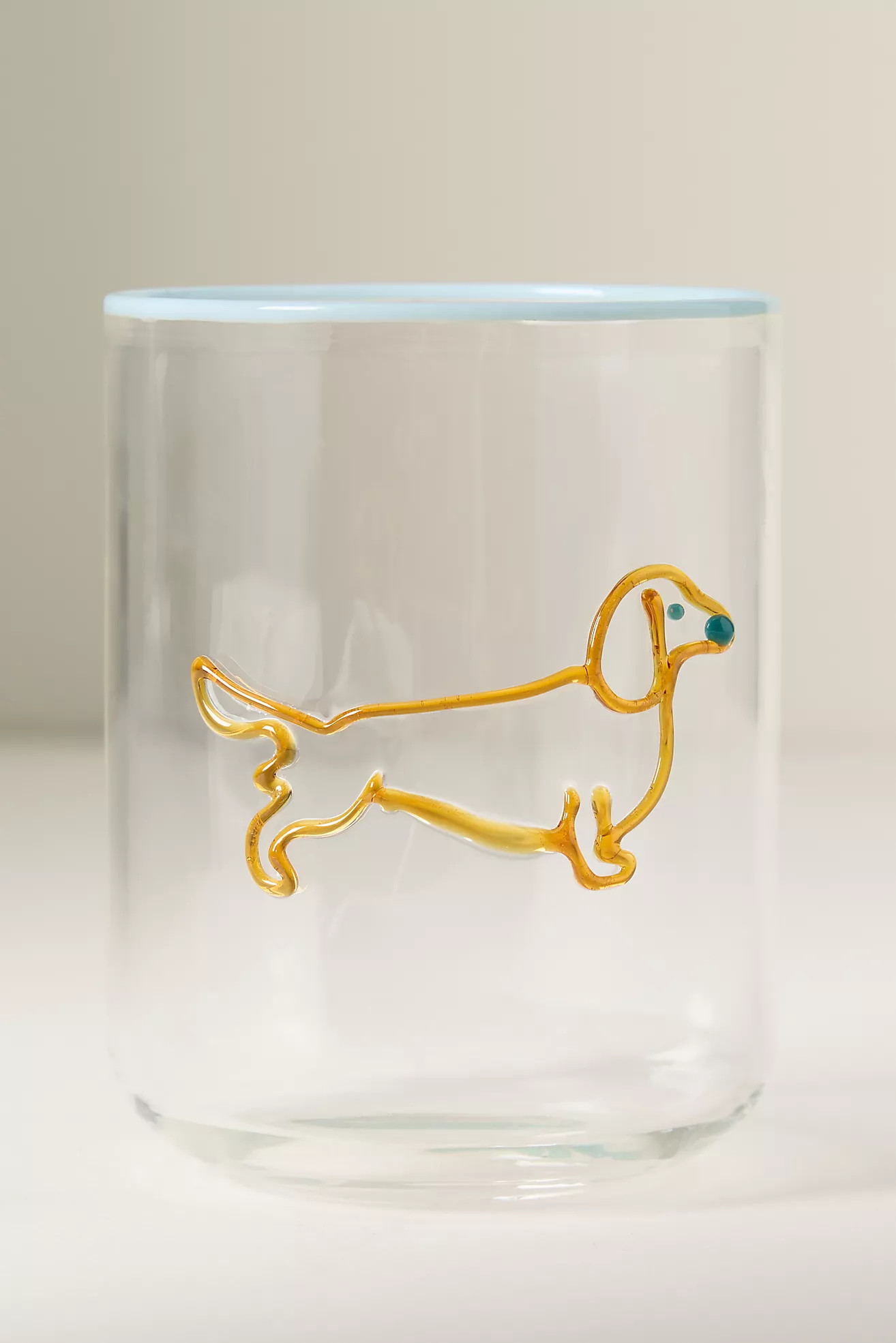 Love Notes Juice Glass: Dog Edition | Anthropologie (UK)