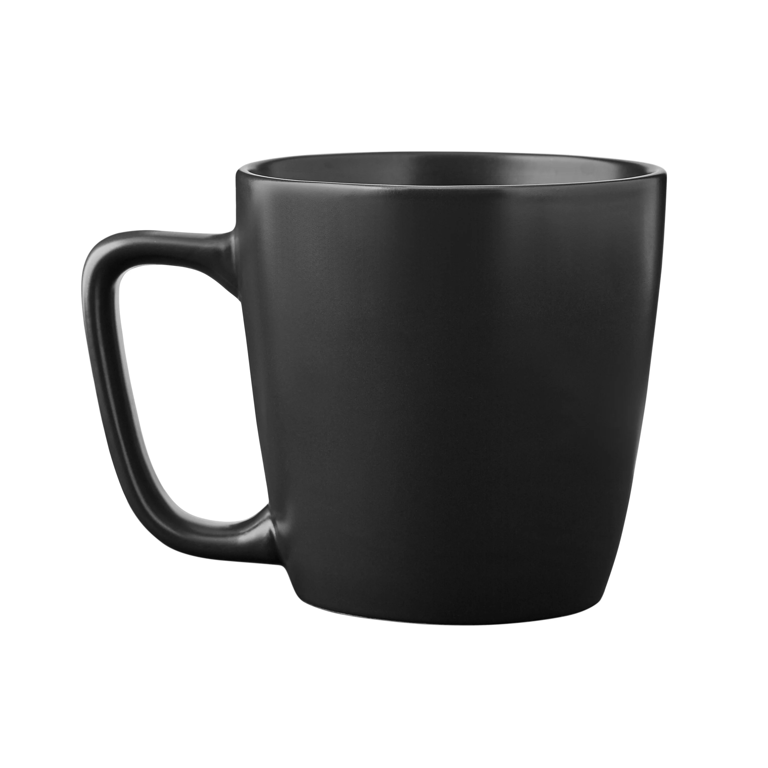 Mainstays Alessandra Matte Black Stoneware Mug, 14-Ounce | Walmart (US)