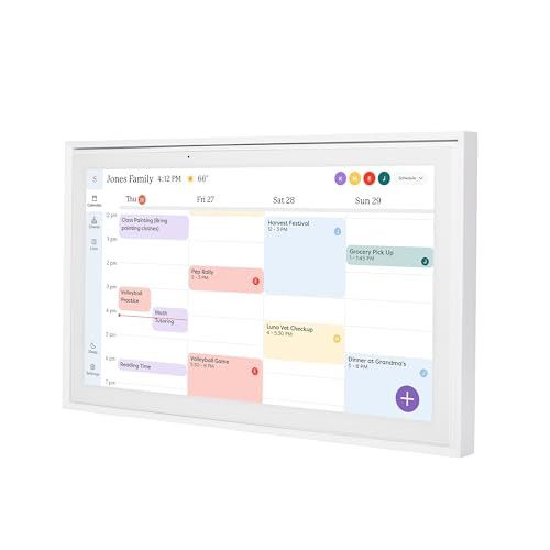 Skylight Calendar: 15 inch Digital Calendar & Chore Chart, Smart Touchscreen Interactive Display for Family Schedules - Wall Mount Included | Amazon (US)