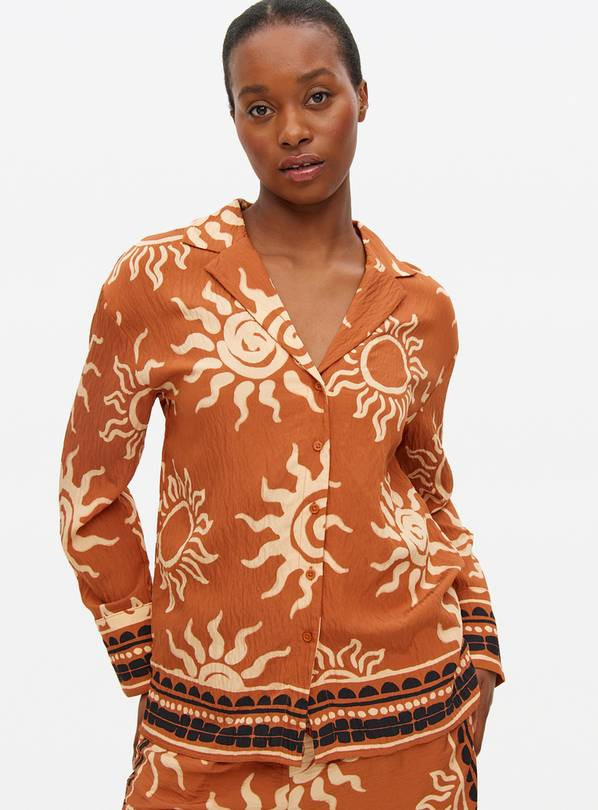 Sun Printed Relaxed Co-ord Shirt 12 | Tu Clothing