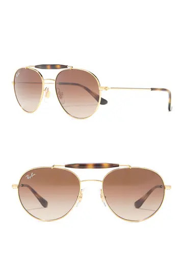 50mm Aviator Sunglasses | Nordstrom Rack