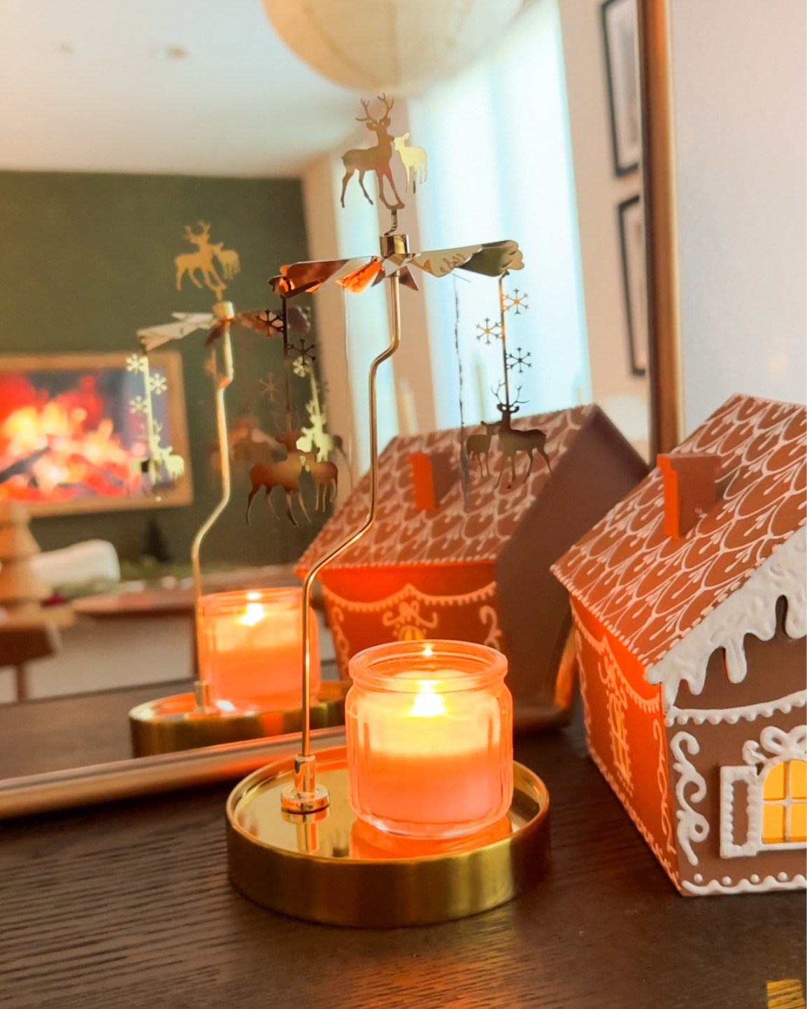 How did I only discover these this year?! Please tell me I’m not super late to the game on this 🙈 I’m in loooove with the extra sparkle this magical rotary candle holder adds to my home for the holidays. Now I just need to find one to use year-round! 🕯✨

#LTKHoliday #LTKHome