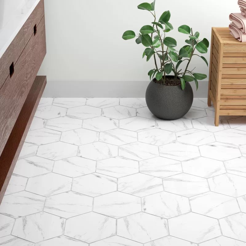 Eterno 9" x 10" Porcelain Stone Look Wall & Floor Tile | Wayfair Professional