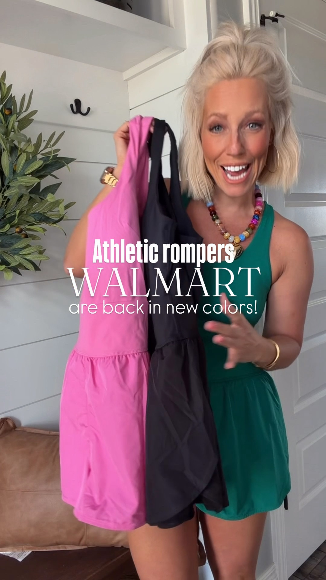This athletic romper was my favorite from last year so I’m so glad it’s back and in new colors!!! It had a built in bra and is perfect for sports mom life, errands, or daily walks!! I size up to medium! 



#LTKSeasonal #LTKSaleAlert #LTKmomlife