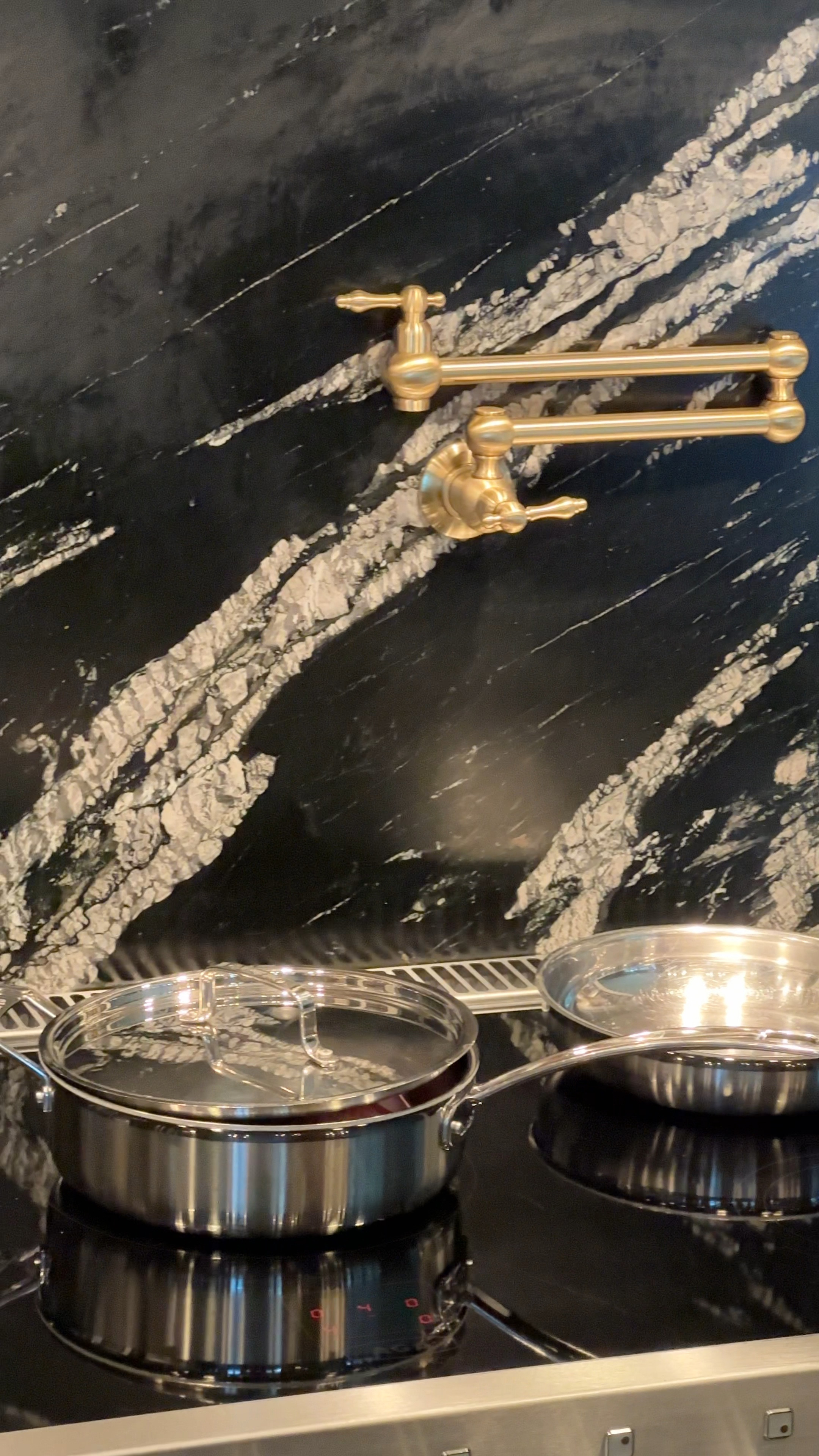 One of the complaints about induction cooking is the cost of the cookware.  This set from Cuisinart is not only pretty, but also really effective on our induction cooktop.  They wash easily and are a dream to cook on ❤️

#LTKstyletip #LTKhome #LTKVideo