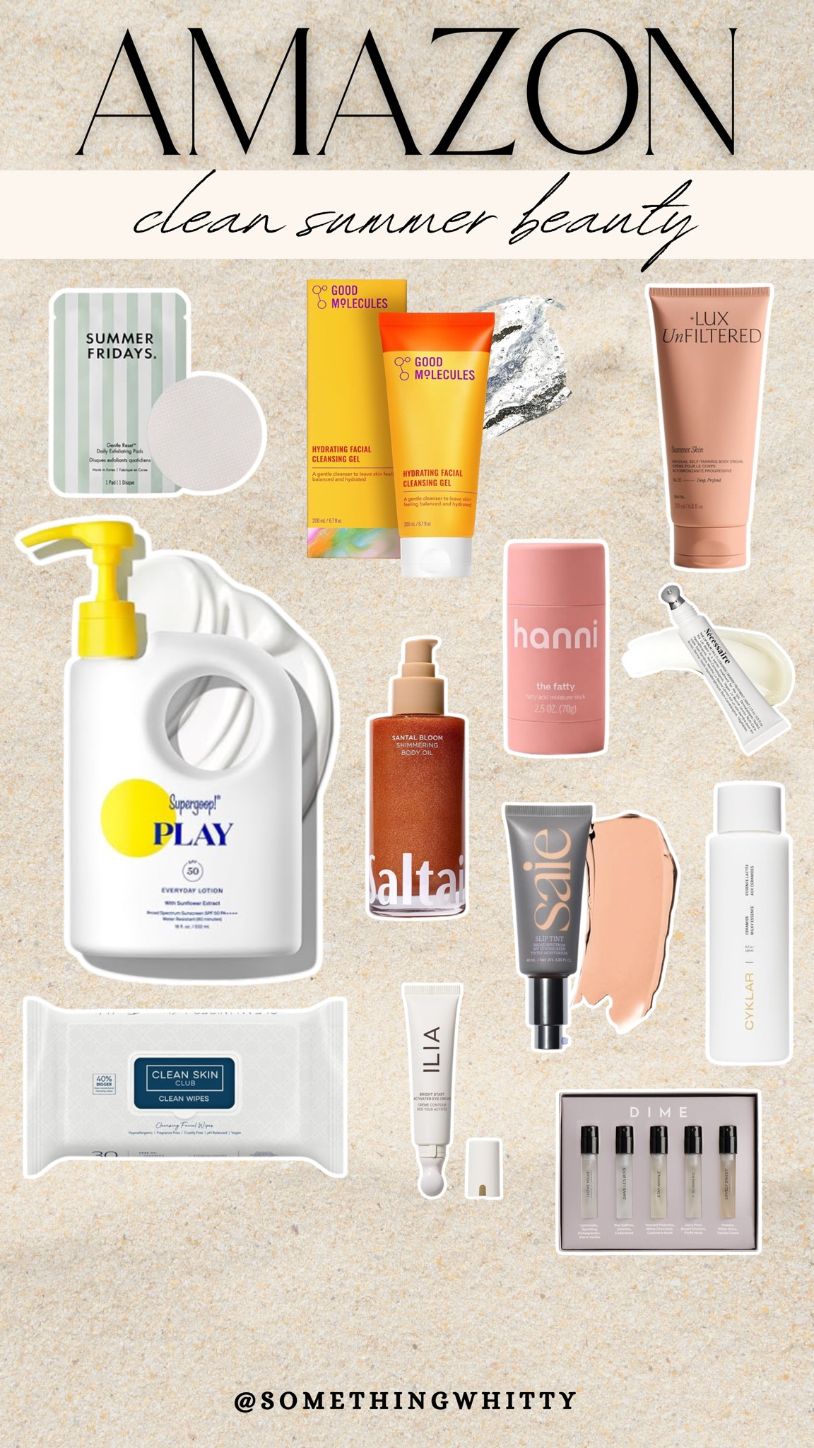 Loving Amazon clean beauty for the summer! These products will keep your skin glowing and protected. // SPF and sunscreen fit true to size #cleanbeauty #amazonfinds #beautyroutine #founditonamazon #somethingwhitty Loving Amazon clean beauty for the summer! These products will keep your skin glowing and protected. // SPF and sunscreen fit true to size #cleanbeauty #amazonfinds #beautyroutine #founditonamazon #somethingwhitty

#LTKgrwm #LTKSeasonal #LTKBeauty