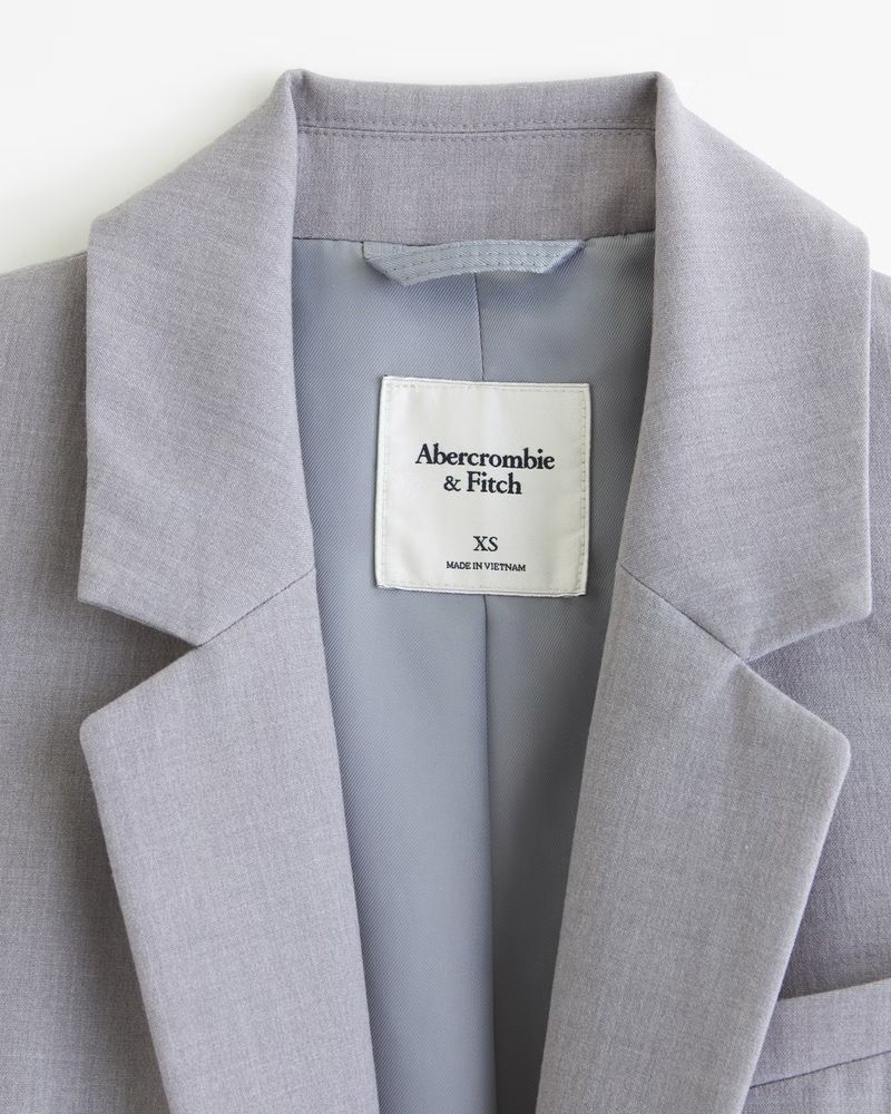 Women's Lightweight Suiting Blazer | Women's Coats & Jackets | Abercrombie.com | Abercrombie & Fitch (US)
