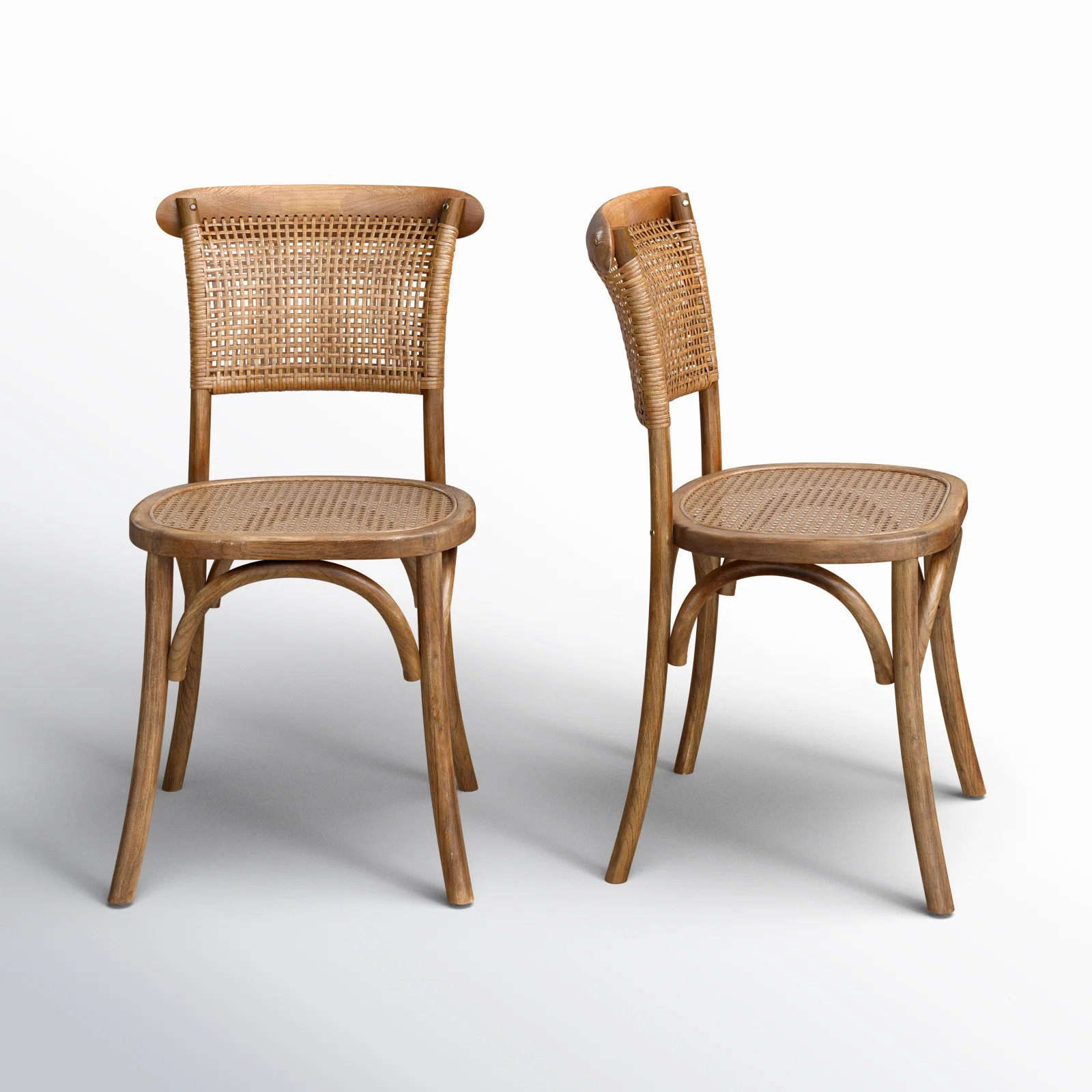 Dain Cane Side Chair (Set of 2) | Birch Lane