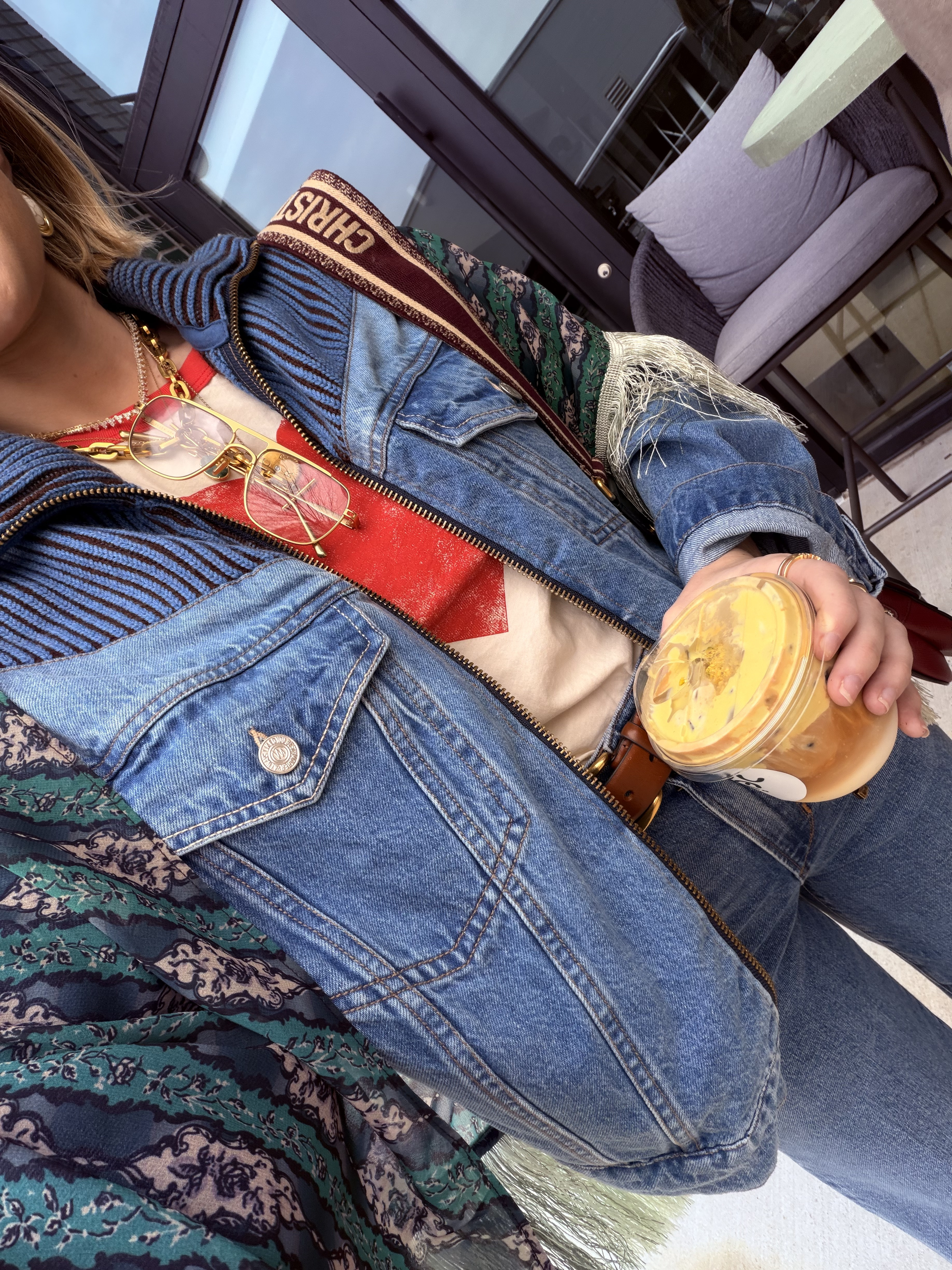 Loving all of the patterns & details from my @anthropologie look! 

 #anthropartner #LTKootd #LTKPetite