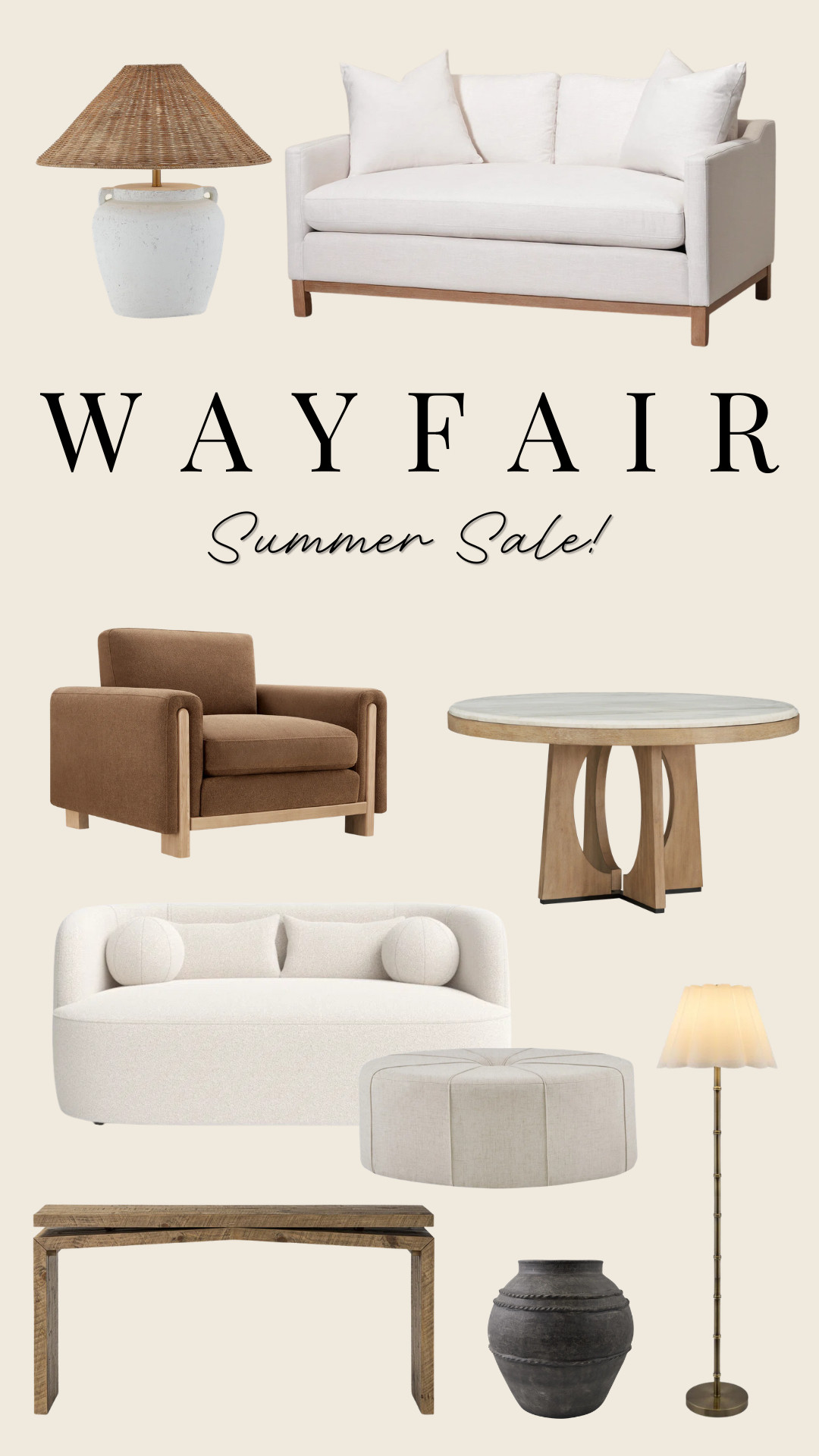 Up to 60% off Wayfair's Summer Sale!

furniture, home decor, interior design #Wayfair 

 #LTKHome #LTKSaleAlert