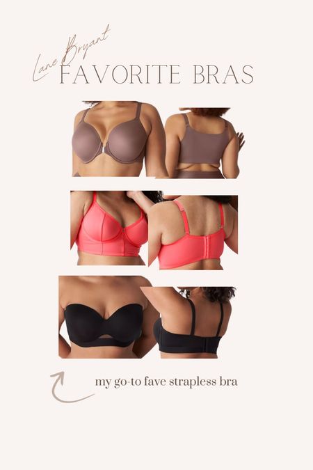 The strapless bra from Lane Bryant is by far my favorite, so comfortable and versatile! 

#LTKplussize #LTKbump