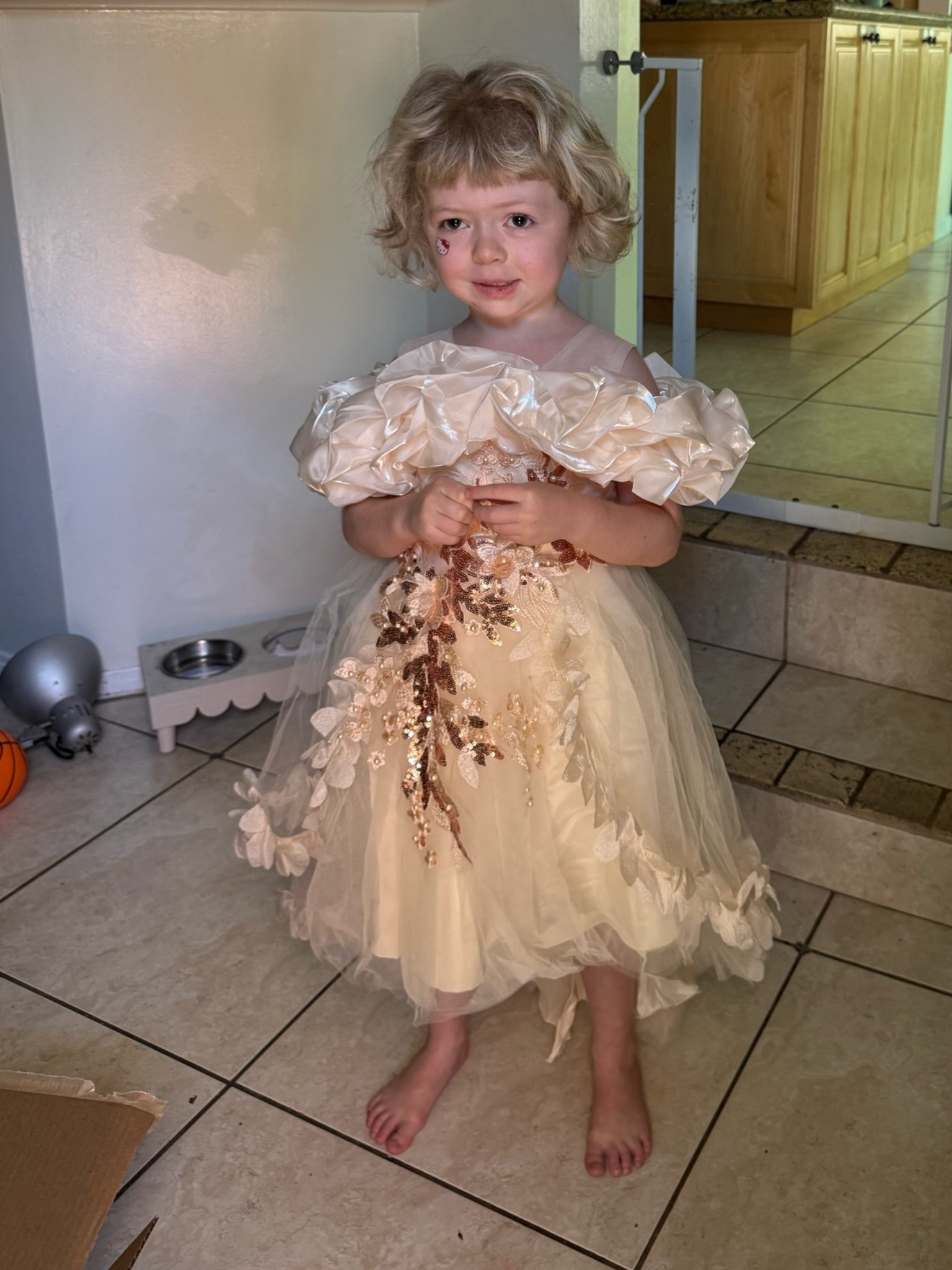 She thought of wearing this dress for ring the bell. So cute

#LTKdayinmylife #LTKKids #LTKBaby