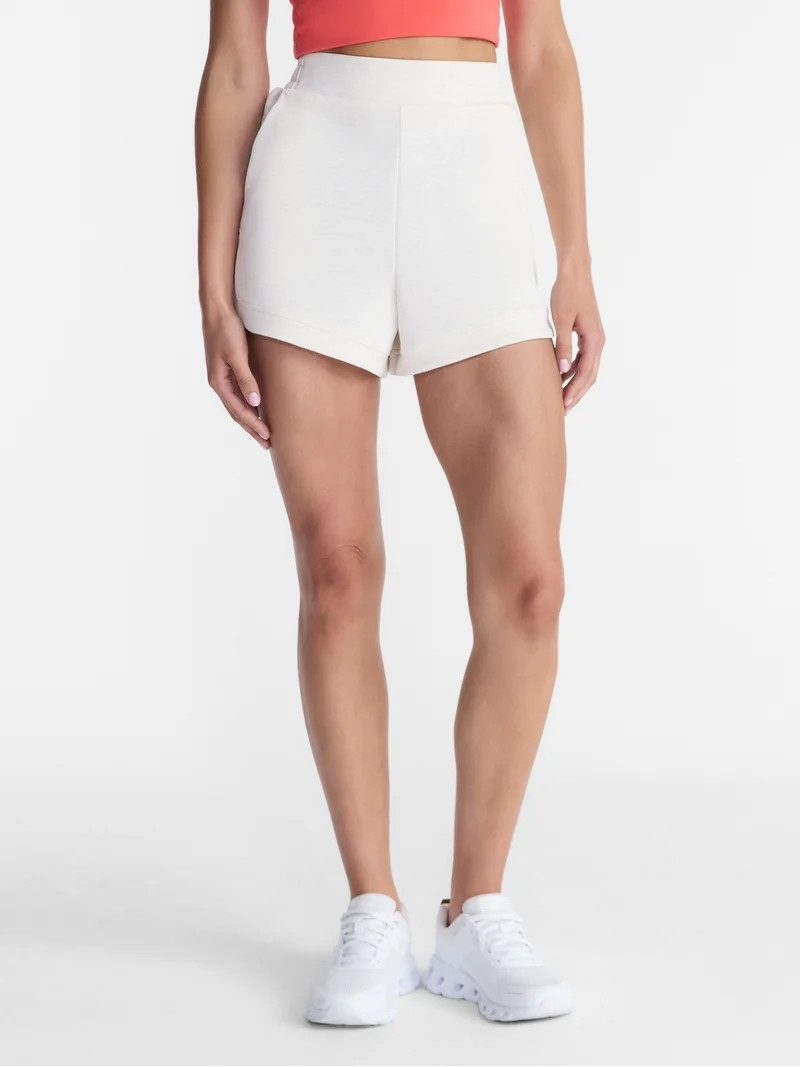 Avia Women's ScubaKnit Shorts, 3.25'' Inseam, Sizes XS-XXXL | Walmart (US)