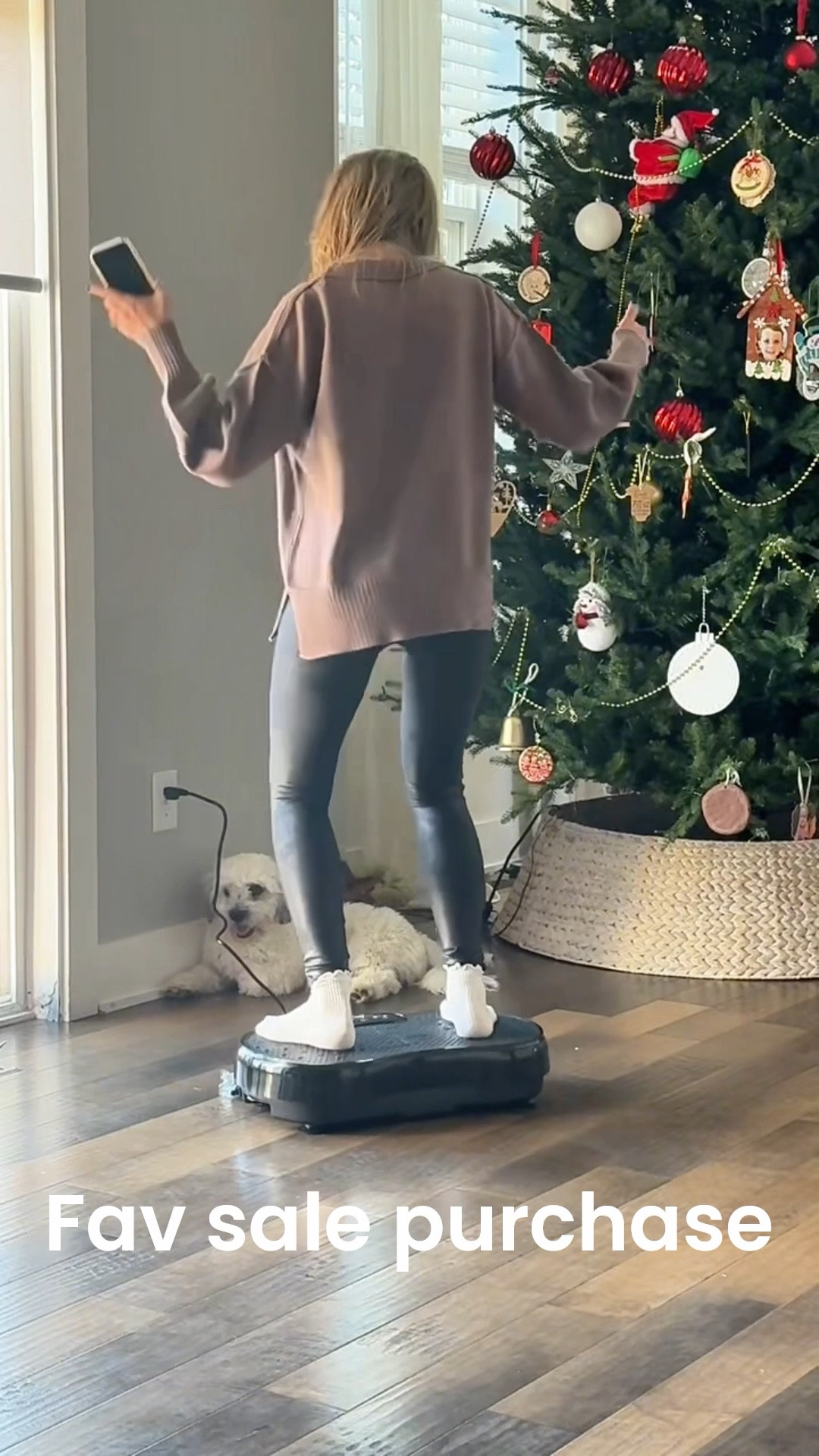 Fav sale purchase by far is this vibration plate that the whole family fights over lol 

#LTKActive #LTKCyberWeek #LTKfitnessgoals
