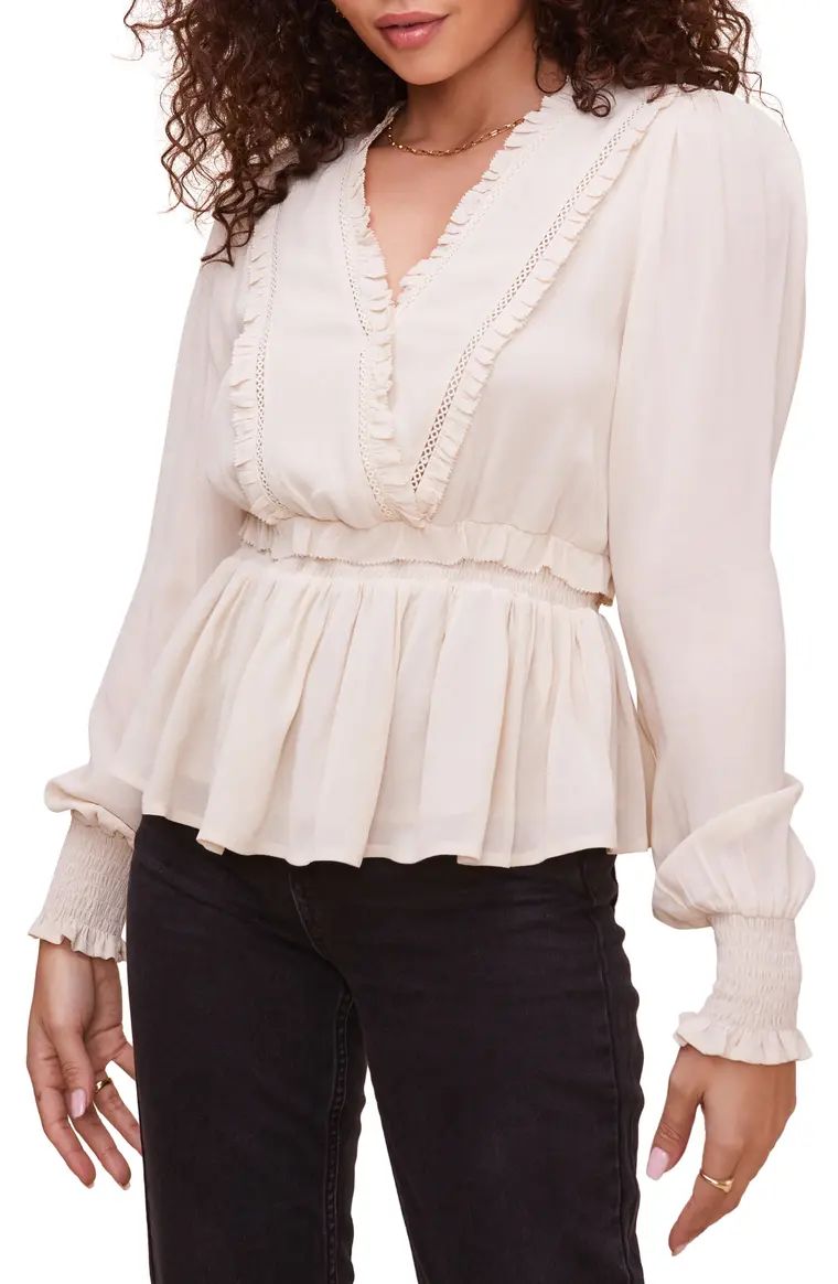 Avril Peplum Blouse | Nordstrom