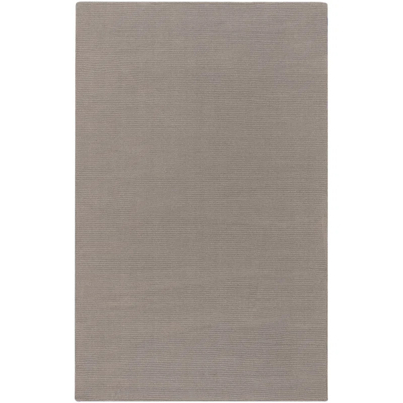 Crowe Handmade Wool Gray Rug | Wayfair North America