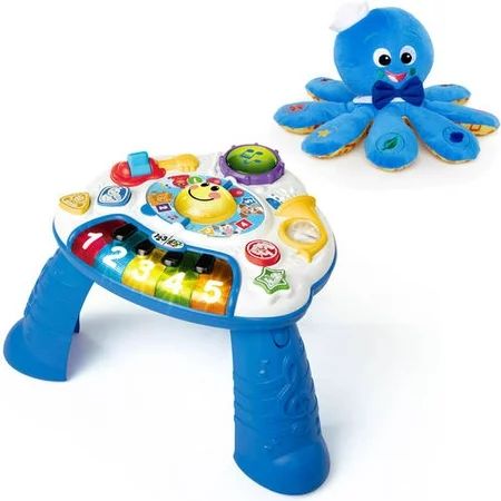 Baby Einstein - Discovering Music Activity Table with BONUS Octoplush Toy | Walmart (US)