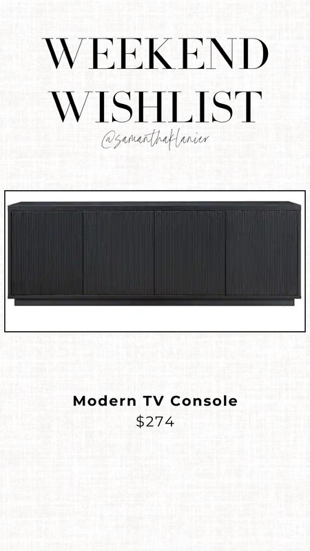 Weekend Wishlist:  Modern TV Console

#tvconsole #modernfurniture #organicmoderndecor

#LTKhome #LTKSpringSale #LTKstyletip