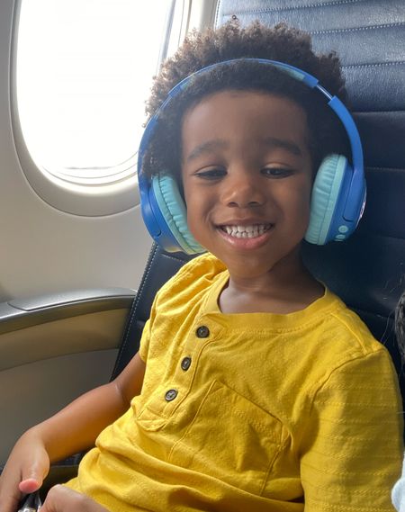 These headphones are Bluetooth and wireless making them great for travel epically on airplane. 

#LTKKids #LTKStyleTip #LTKTravel