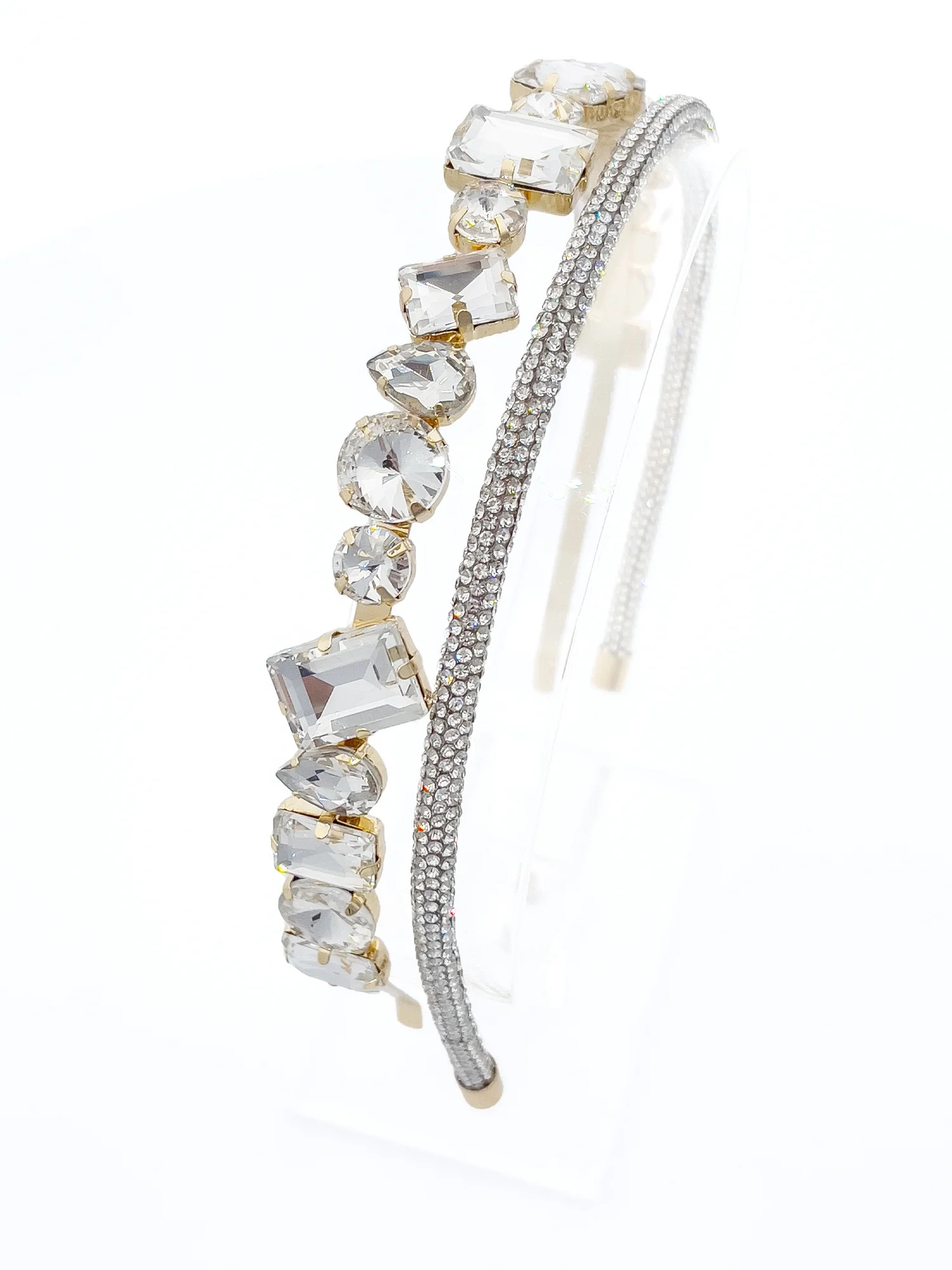 Time and Tru Adult Female Embellished Headband Set, 2 Pack | Walmart (US)