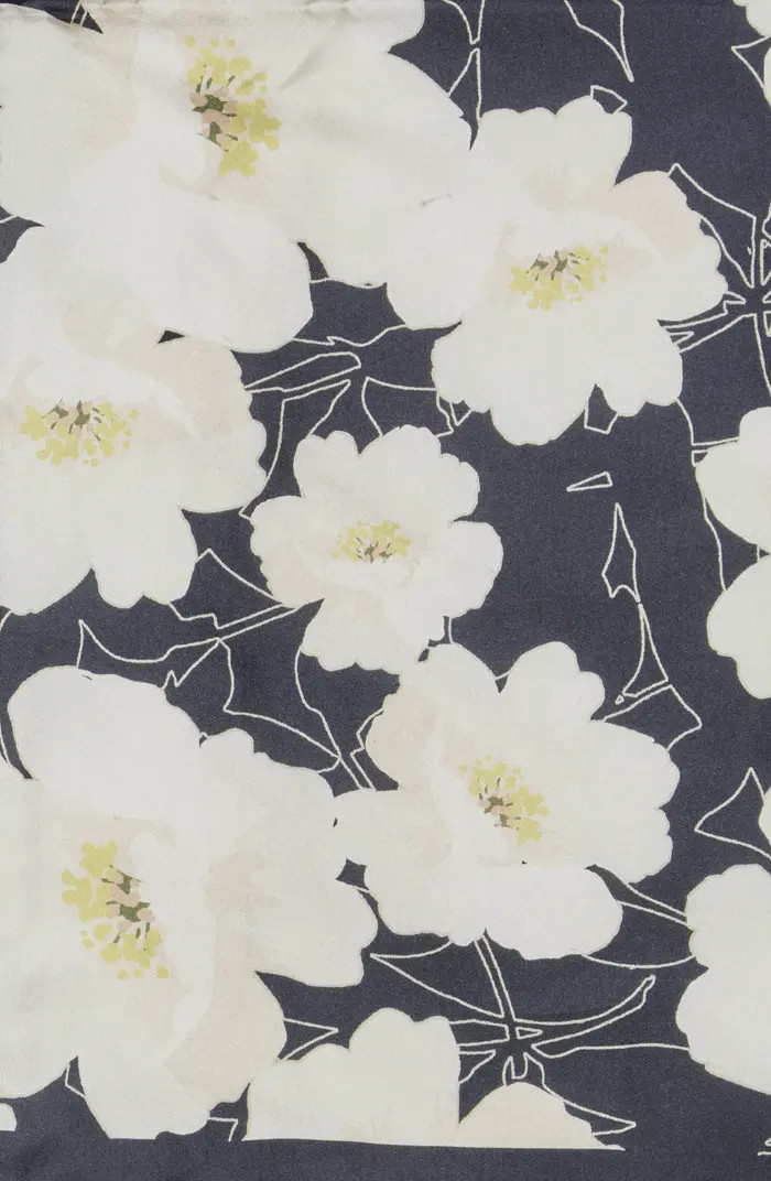 Floral Print Silk Square Scarf | Nordstrom Rack