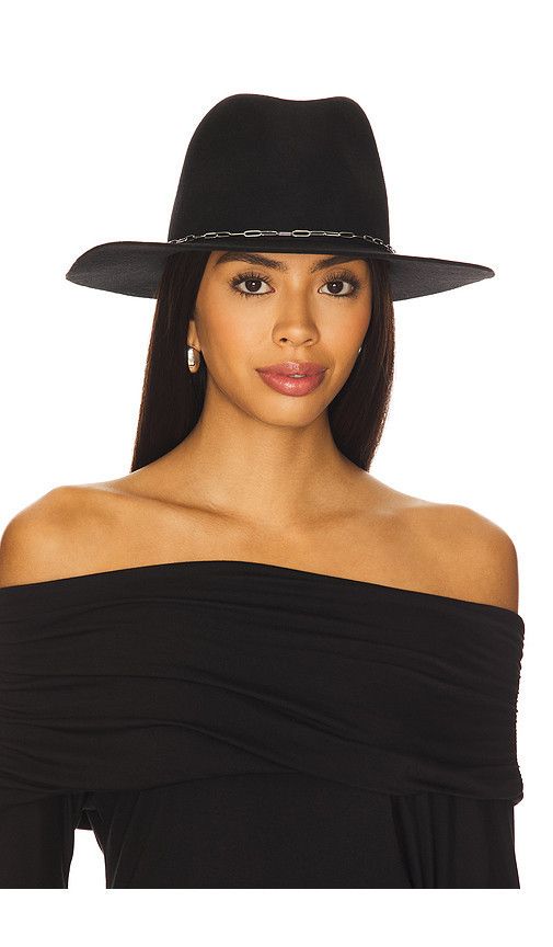 Hat Attack Harper Fedora Hat in Black. | Revolve Clothing (Global)