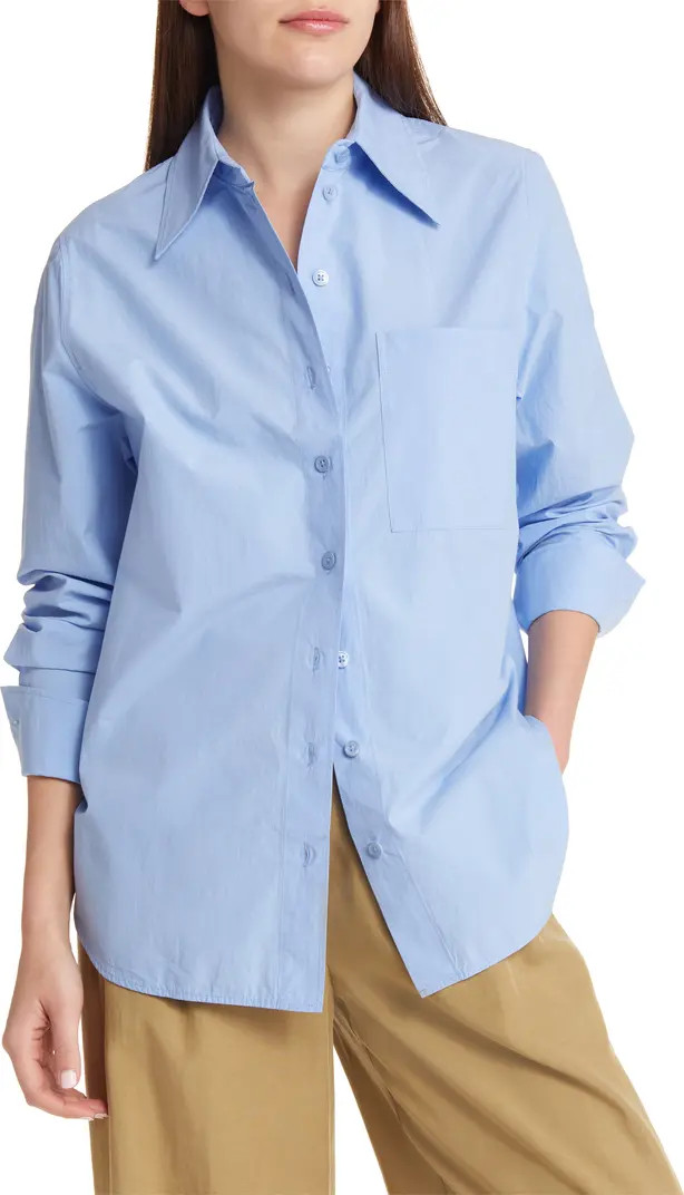 Cotton Button-Up Shirt | Nordstrom