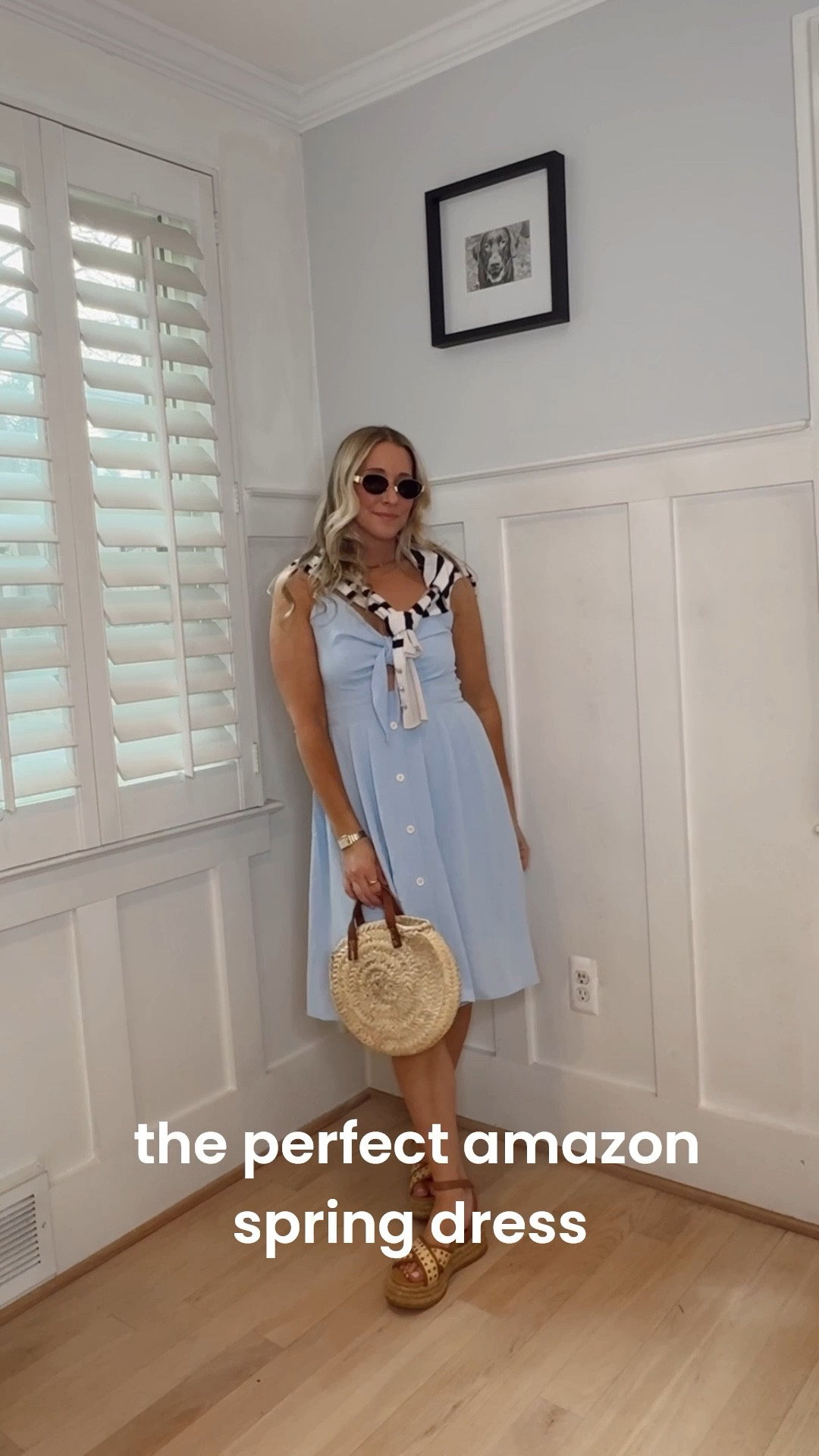 Such a lovely dress for spring and summer! Elastic back panel. Plenty of room and comfort. The most perfect shade of blue for the warmer months!
Amazon 

#LTKFindsUnder50 #LTKFamily #LTKWatchNow