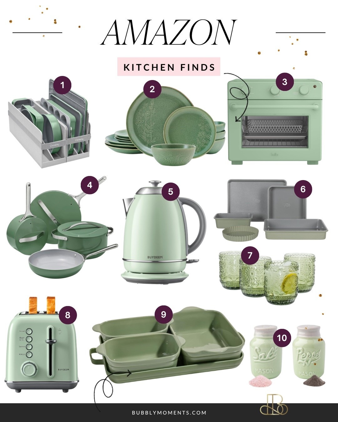 Turning everyday kitchen moments into something a little more beautiful 💫 these aesthetic Amazon finds combine style, comfort, and practicality in the best way possible. Perfect for refreshing your space, upgrading your essentials, or adding those little touches that make home feel extra special. From cozy cooking nights to morning coffee routines, these finds make your kitchen look effortlessly put together 💚

#amazonhomefinds #ltkfinds #kitchendesign #homestyling #amazonfavorites #homeessentials #kitchenmusthaves #interiorstyle #cookwarelove #aesthetichome #kitchenideas #homeinspo #modernkitchen #cozyvibes #kitchenorganization #decorinspo #amazondeals #sagegreenhome #neutralaesthetic #homeupgrade #kitchengoals #dailyessentials #stylishhome #coffeecorner #apartmentdecor #homefinds #kitcheninspiration #amazonobsessed #ltkstyle #organizedliving

#LTKdayinmylife #LTKHome #LTKfoodie
