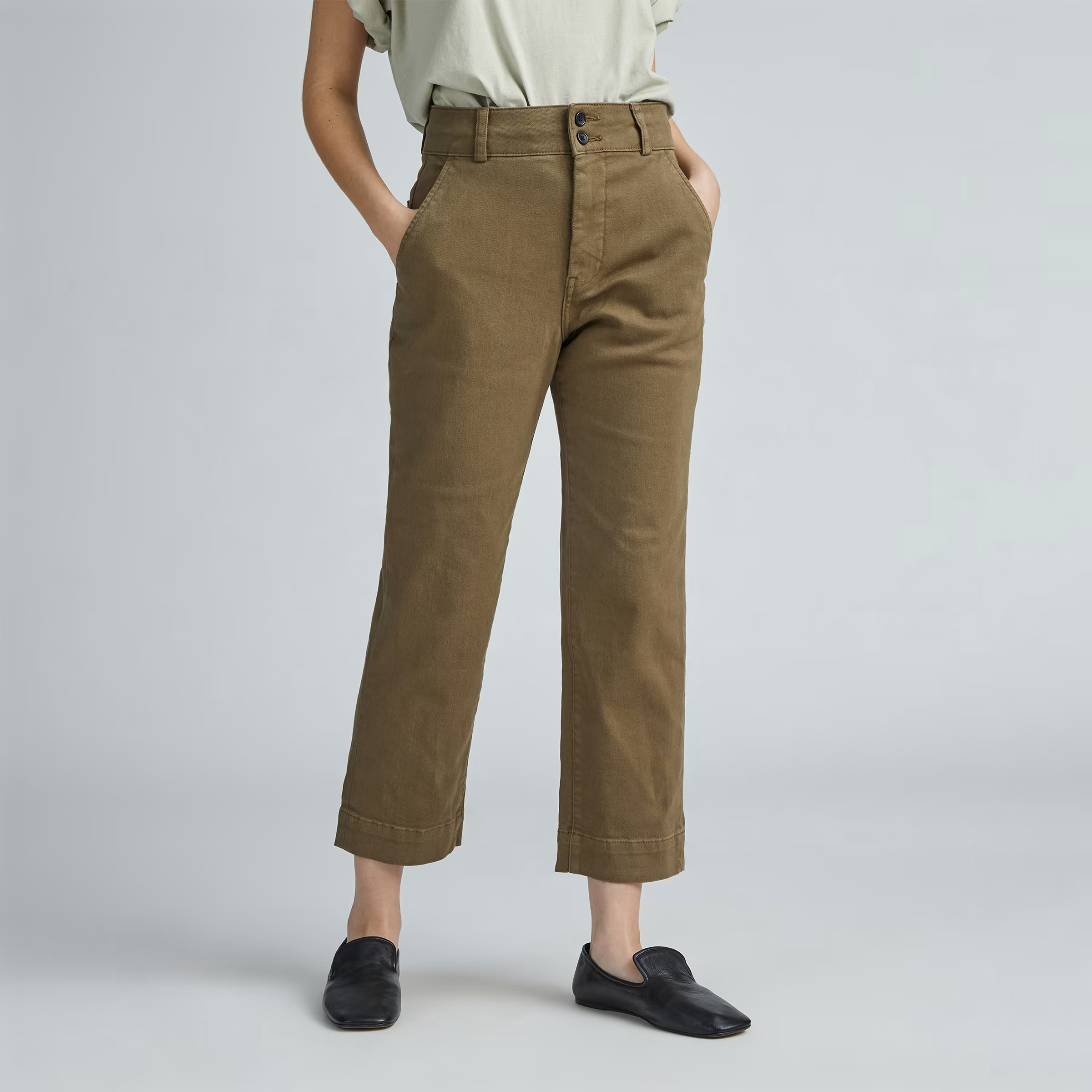 The Organic Straight-Leg Pant | Everlane
