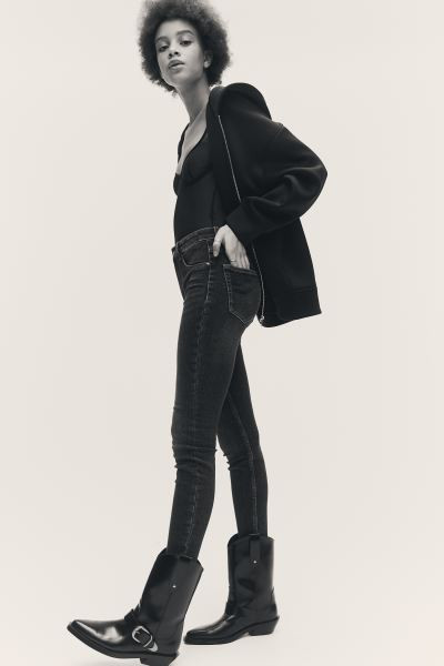 Skinny High Jeans - Bleu denim - FEMME | H&M FR | H&M (FR, IT, ES, PT, BE)