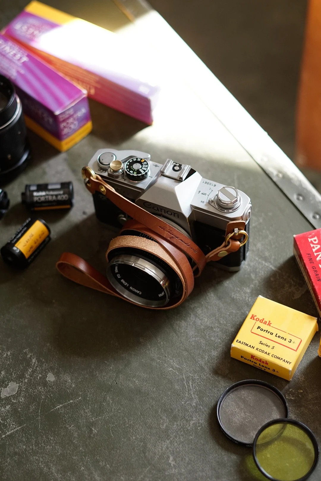The No. 01 Premium Fixed Length Leather Camera Strap MADE IN CANADA - Etsy | Etsy (US)